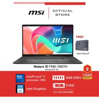 ราคา MSI Modern 15 F1MG-1082TH (Intel Graphics , Memory16GB , SSD512GB) Platinum Gray Laptop (44509171991)