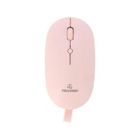 ราคา เมาส์ไร้สาย TECHPRO Edge Dual Mouse ABTM01 - Pink (8857811214568)