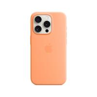 ราคา Apple iPhone 15 Pro Silicone Case with MagSafe - Orange Sorbet (194253939917)