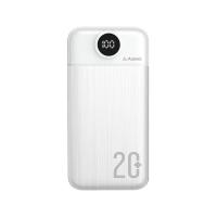 พาวเวอร์แบงค์ ASAKI 20,000 mAh A-B3523 White (8854949089105)