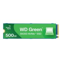 การ์ดเอสเอสดี WD SSD 500GB Green SN350 M.2 PCle/NVme R2400MB/s W1500MB/s - 3Year (WDS500G2G0C) (7180