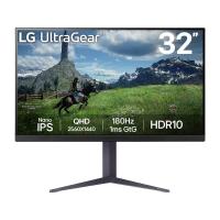จอมอนิเตอร์ LG 32GS85Q-B.ATM Gaming Monitor (Nano IPS 2K 180Hz) (8806096122778)