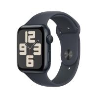 Apple Watch SE GPS 44mm Midnight Aluminium Case with Midnight Sport Band - S/M (2024) (195949644016)