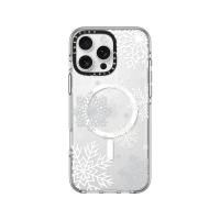 ราคา เคส Casetify iPhone 16 Pro Max Impact Case Magsafe Clear Snowflakes (CTF-13714476-16007194) (715575844439)