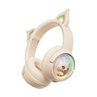 ราคา หูฟังเกมมิ่ง Onikuma Gaming Headset Mew B5 RGB Cat Ear Bluetooth 5.0 Ivory (6972470562903)