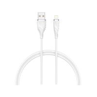 สายชาร์จ QPLUS USB-A to Lightning Cable 1M. White (L3) (8854430010670)