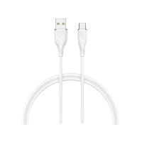 สายชาร์จ QPLUS USB-A to USB-C Cable 3A 1M. White (T3) (8854430010649)