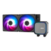 ราคา ชุดน้ำระบายความร้อนซีพียู MSI MAG CORELIQUID A13 240 Black CPU Liquid Cooler (4711377273763)