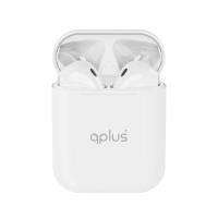 หูฟัง QPLUS TWS BT12 (Bluetooth 5.3) White (8850012345628)