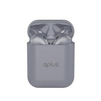 หูฟังไร้สาย QPLUS TWS BT12 (Bluetooth 5.3) Gray (8856817748992)