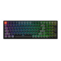 คีย์บอร์ดเกมมิ่ง Keychron K4X Hot-Swappable QMK/VIA RGB Backlight Red Switch Keyboard (4894979022943