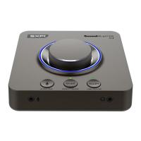 การ์ดเสียง Creative Sound Blaster X4 Hi-res 7.1 External USB DAC and Amp Sound Card with Super X-Fi 