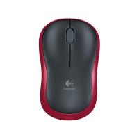 เมาส์ไร้สาย Logitech Wireless Mouse M185 Red (097855075772)