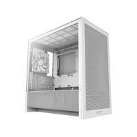 เคสคอมพิวเตอร์ NZXT H3 FLOW 2025 White (CC-H31FW-01) (5056547207971)