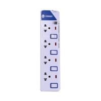 ราคา ปลั๊กไฟ Toshino Plug 4 Way 4 Switch 3M. (ET-914) (6904531004404)