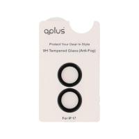 ฟิล์มกันเลนส์ QPLUS Camera Ring Lens iPhone 17 Black (8858879864474)