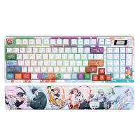 คีย์บอร์ดเกมมิ่ง EGA Gaming Keyboard JJK-White K1 Limited Edition (JJK-Linear SW) (8859790065667)