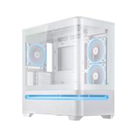 เคสคอมพิวเตอร์ ASUS Prime AP202 ARGB White (with Fan) (4711636006590)