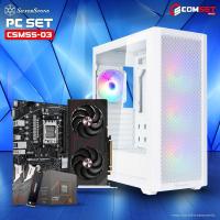 E-QUIP PC Set [CSMSS-03] (R5-8400F | RAM32GB/5600 | SSD 1TB | RX 7600 8GB) (25030027)