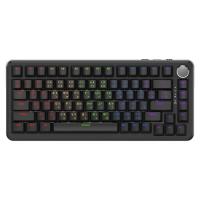 คีย์บอร์ดเกมมิ่ง Ajazz Gaming Keyboard AK820 Max Black Red Switch (6976412987878)
