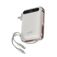 พาวเวอร์แบงค์ UVolt 20000 mAh Built-In Cable+AC UVP20AC-02 Cream (CCC) (8859250210002)
