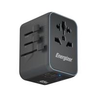ราคา หัวแปลงปลั๊กไฟ Energizer Universal Travel USB Ports 45W (ETC451) Black (842982106932)