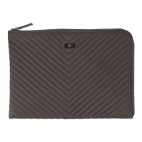 ราคา ซองใส่โน๊ตบุ๊ค TECHPRO Sleeve MacBook/Laptop 13-14 inch Quilted Nylon Grey (8857830201129)