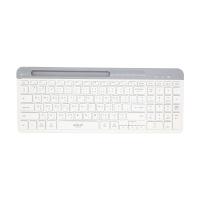 คีย์บอร์ดไร้สาย Anitech Bluetooth Rechageable (P505) White (TH/EN) (8859221719725)