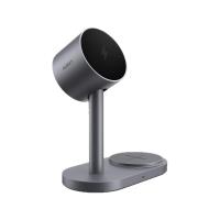 ที่ชาร์จไร้สาย AUKEY 2-in-1 Qi2.2 Wireless Charger Magnetic Stand 25W Gray (LC-MC213) (689323791385)