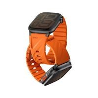 ราคา Uniq สาย Apple Watch Strap Series 6,7,8,9,10,Ultra (42/44/45/46/49 mm) Fluo - Volt Orange (8886463693575)
