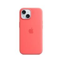 ราคา Apple iPhone 15 Plus Silicone Case with MagSafe - Guava (194253939641)
