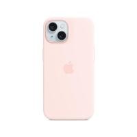 ราคา Apple iPhone 15 Plus Silicone Case with MagSafe - Light Pink (194253939610)