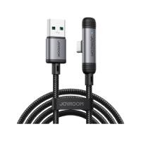 สายชาร์จ JOYROOM EnjoyX Series 90 USB-A to Type-C 3A S-A56 1.2M Black (6956116764692)
