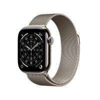 ราคา Apple Watch Series 11 GPS + Cellular 42mm Natural Titanium Case with Natural Milanese Loop (195950471168)