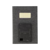 ราคา แผงโซล่าเซลล์พกพา Portable Solar Charger 3 in 1 พร้อมไฟ LED รุ่น RS-12W (8857810169739)