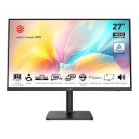 จอมอนิเตอร์ MSI Modern MD272QXP (IPS 2K 100Hz USB-C 65W Speaker) Black (4711377078801)
