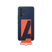 ราคา เคส Samsung Galaxy A53 Silicone Cover with Strap Navy (8806094237672)
