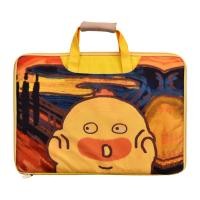 กระเป๋าโน๊ตบุ๊ค Icarer Oxford Macbook/Laptop 14 inch Dono meme Yellow (6975092682257)