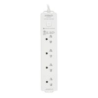 ราคา ปลั๊กไฟ Anitech Plug 4 Way 1 Switch 3M. (H343) (8859221723043)