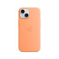 ราคา Apple iPhone 15 Plus Silicone Case with MagSafe - Orange Sorbet (194253939672)