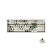 คีย์บอร์ดเกมมิ่ง Keychron Q5 Max Swappable RGB Backlight Knob Version White - Brown Switch (48952488
