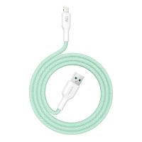 ราคา สายชาร์จ ALPHA.X USB-A to Lightning Cable 1.2M Green (ALUSB-2L) (8859531904606)