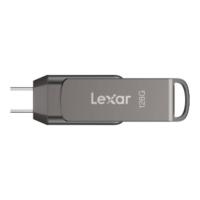 แฟลชไดร์ฟ Lexar Dual Drive D400 USB Type-C 128GB (843367129072)