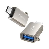 ตัวแปลง JOYROOM Adapter S-H151 USB-C Male to USB-A 3.0A Female Pearl Nickel (6956116724641)