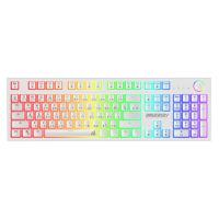 คีย์บอร์ดเกมมิ่ง Signo Mechanical White MEZZON (KB-752) - Blue Switch (Eng/Th) (6859647298929)