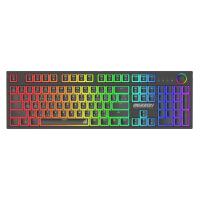 คีย์บอร์ดเกมมิ่ง Signo Mechanical Black MEZZON (KB-752) - Red Switch (Eng/Th) (6283991428341)
