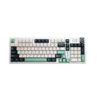 คีย์บอร์ดเกมมิ่ง AULA S98PRO (FIELD GREEN) GRAY SWITCH (6948391290874)