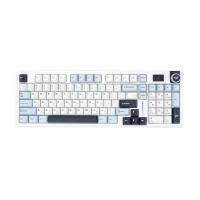 คีย์บอร์ดเกมมิ่ง AULA S98PRO (LIGHT BLUE/WHITE/BLACK PURPLE) NIMBUS SWITCH (6948391290805)