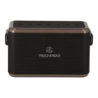 ลำโพงไร้สาย TECHPRO A1 Powerful 80W Stereo Sound Black (5907021995009)