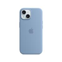 ราคา Apple iPhone 15 Plus Silicone Case with MagSafe - Winter Blue (194253939733)